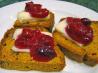 Baked Brie/Cranberry Bun Appetizers