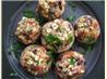 Mediterranean Stuffed Mushrooms
