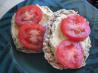 Nan's English Muffin, Hummus,  & Tomato Sandwich ( Ww ). Recipe by Oolala