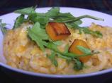 Risotto of Pumpkin With Rocket and Parmesan