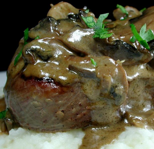 Steak Diane. Photo by Chef floWer