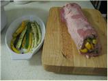 Roast Stuffed W/Summer Vegetables (Arrosto Di Vitello Variegato