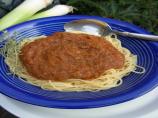 Brandied Tomato Sauce (Flambe'). Photo by sassafrasnanc