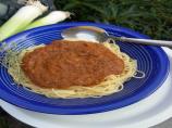 Brandied Tomato Sauce (Flambe'). Photo by sassafrasnanc