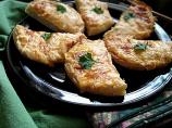 Crab and English Muffin Appetizers. Photo by Caroline Cooks