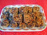 Chocolate Raisin Nut Crunch Bars