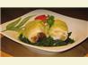 Stuffed Fish Rolls With Asparagus Hollandaise Sauce. Recipe by The Flying Chef