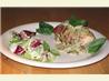 Goats Cheese Stuffed Chicken Breast With a Creamy Mushroom Sauce. Recipe by The Flying Chef