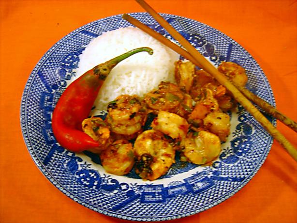 Szechuan Shrimp. Photo by :(