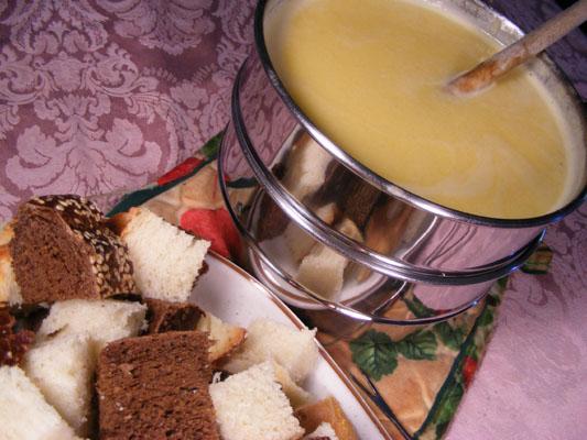 Horst Mager's Cheese Fondue. Photo by Lavender Lynn