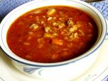 Beef Vegetable and Barley Soup