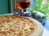 Cream Cheese, Onion & Bacon Tart (France Does Pizza!). Recipe by twissis