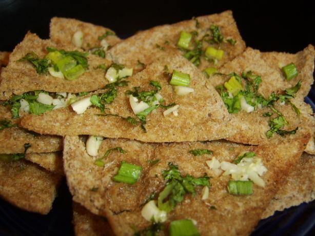 Garlic-Herb Pita Toasts. Photo by LifeIsGood