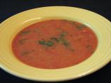 Fresh Cream of Tomato Soup With Basil - Ww 2 Points