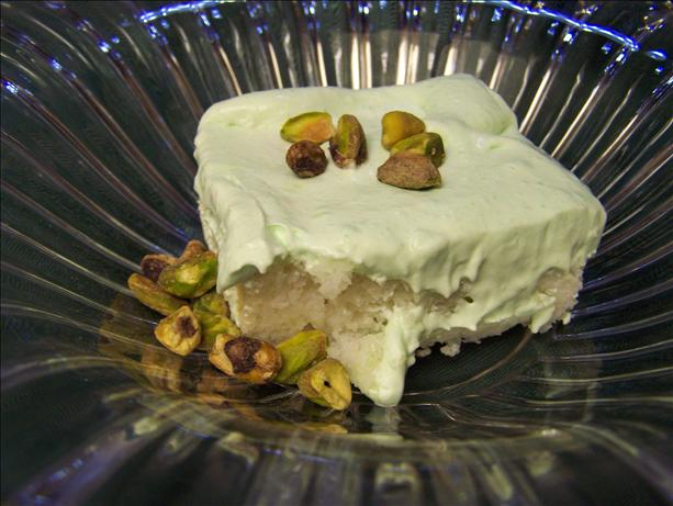 Weight Watchers Pistachio Cake. Photo by CarolAT