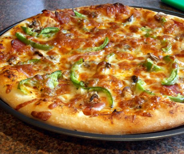 Pizza Dough (For Bread Machine). Photo by Hanka