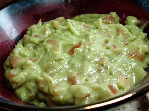 Chef Flower's Simple Avocado Dip. Photo by Chef floWer