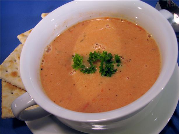 Fresh Cream of Tomato Soup. Photo by lazyme