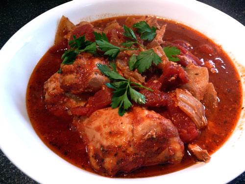 Saucy Italian Style Chicken Thighs - Crock Pot. Photo by Mikekey