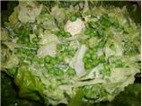 Pea and Lettuce Salad