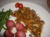 Sauteed Veal Scallops in a Wild Mushroom Cream Sauce. Recipe by 2Bleu