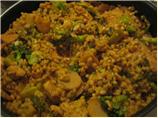 Barley and Sesame Chicken Stir-Fry