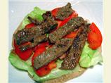 Korean-Inspired Beef in Pita Wraps