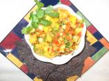 Sweet & Spicy Mango Pineapple Salsa