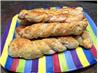 Cheesy Bread Machine Breadsticks. Recipe by Marsha D.
