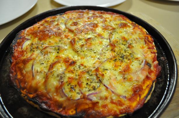Pizza Topping - Smoked Salmon Pizza. Photo by I'mPat
