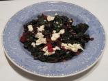 Swiss Chard With Currants and Feta