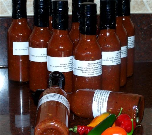 Atomic Hot Sauce!. Photo by Rita~