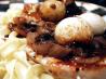 Pork Chops With Pearl Onions in Prune Sauce (Flambe'). Recipe by 2Bleu