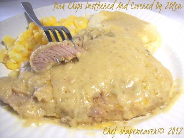 Pork Chops Smothered and Covered!. Photo by Chef shapeweaver &copy;