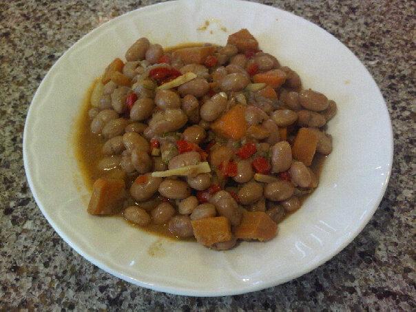 Fresh Shell Beans With Caramelized Onions and Sage. Photo by srizzo609