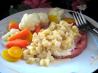 Ham Steak With Apples