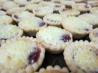 The Best  and Easiest Raspberry Coconut Jam Tarts Ever!!!. Recipe by Jenny Dee