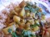 One-Pot Mushroom and Potato Curry. Recipe by Ppaperdoll