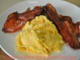 Christine's Maple Syrup Scrambled Eggs. Photo by I'mPat
