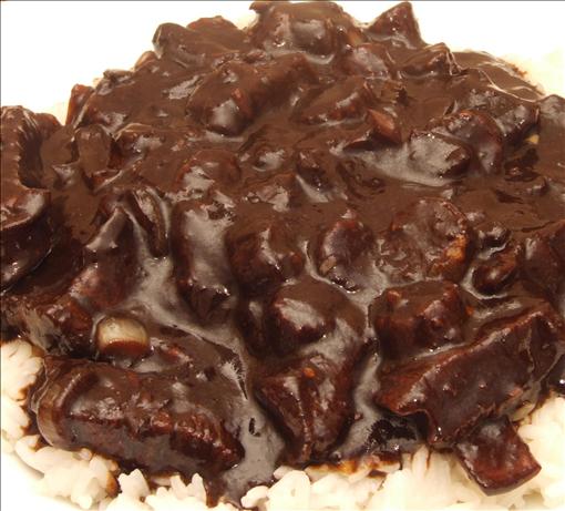 Beef With Black Bean Sauce. Photo by Peter J