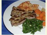 Rosemary Mustard Lamb Chops