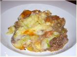 Traditional English Cottage Pie With Cheese and Leek Topping. Photo by Perfect Pixie