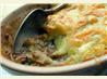 Traditional English Cottage Pie With Cheese and Leek Topping