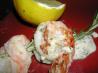 Skewered Rosemary Shrimp With  Mint Pesto. Recipe by Vicki in CT