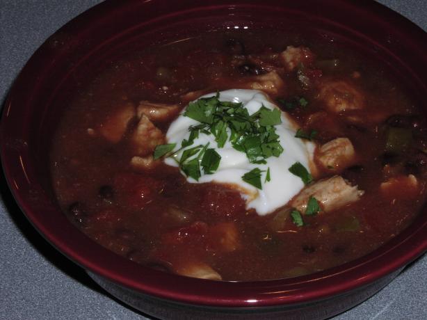 Easy Chicken Tortilla Soup -- Crock Pot. Photo by TeresaS