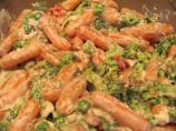 Broccoli and Carrots in Creamy Parmesan Sauce