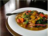 Butternut, Chard & White Bean Soup Pressure Cooker
