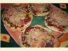 Mini Mexican Pizzas. Recipe by Chef shapeweaver &copy;
