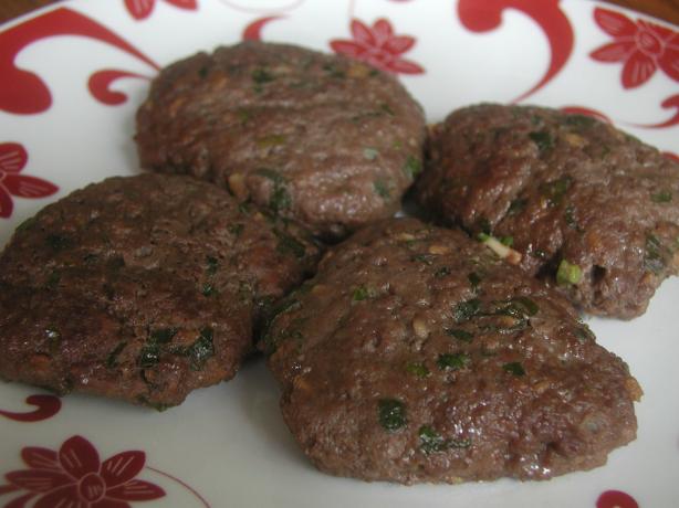 Korean Beef Patties. Photo by mailbelle