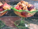 Wild Blackberry and Apple Crumble/Cobbler